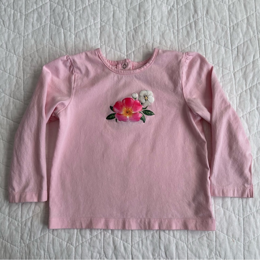 Little Me Flower Shirt